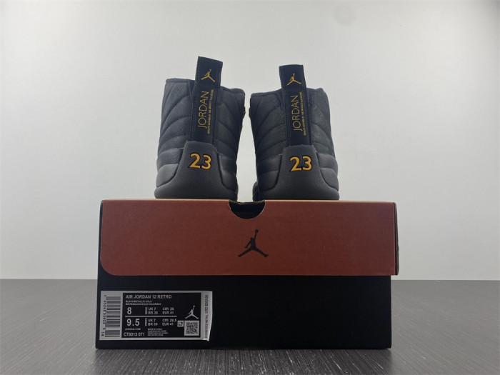 air jordan 12 “black taxi” ct8013-071