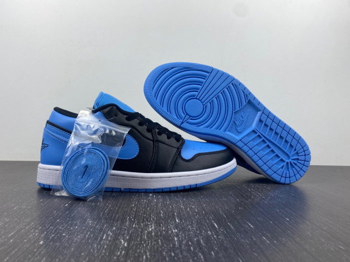 air jordan 1 low “university blue” 553558-041