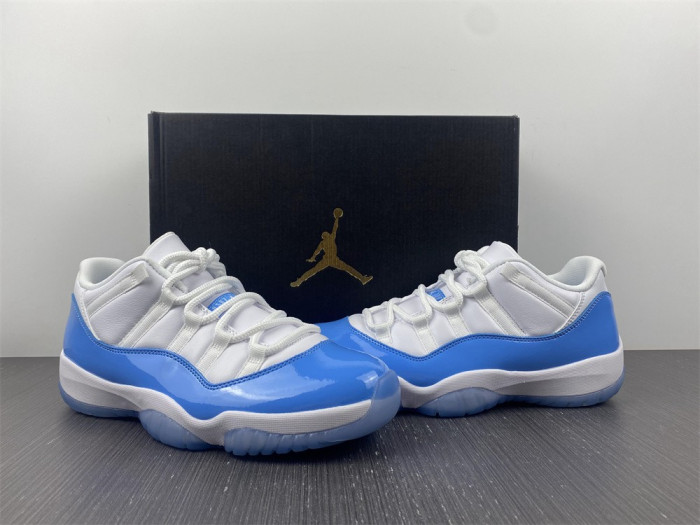air jordan 11 retro low "carolina 2017 release" 528895-106