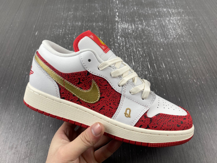 air jordan 1 low spades dj5185-100
