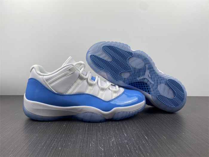 air jordan 11 retro low "carolina 2017 release" 528895-106