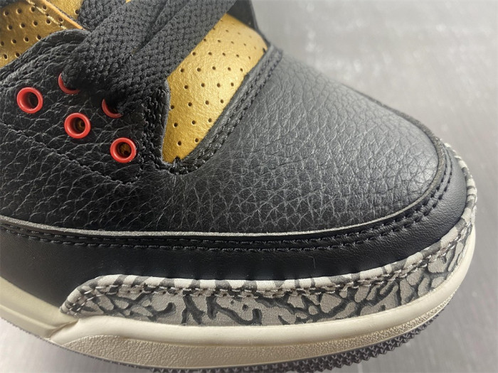 air jordan 3 wmns “black gold” ck9246-067