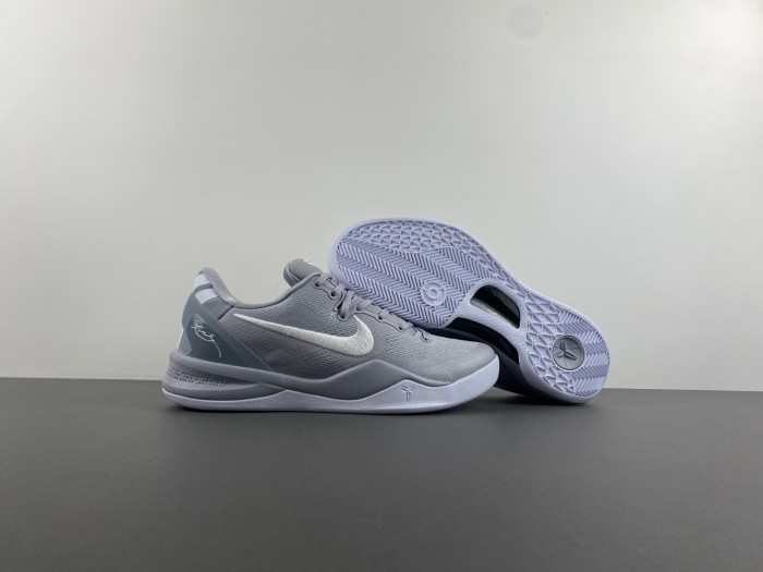 nike kobe 8 protro "wolf grey" hf9550-002