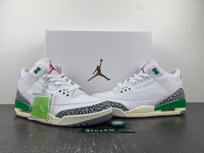air jordan 3 wmns “lucky green” ck9246-136