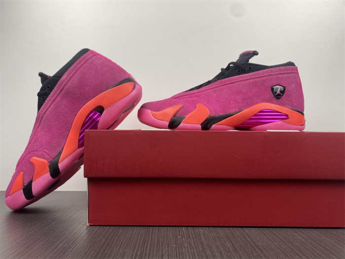 air jordan 14 low shocking pink blast dh4121-600