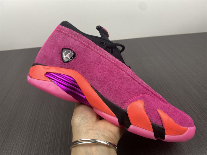 air jordan 14 low shocking pink blast dh4121-600