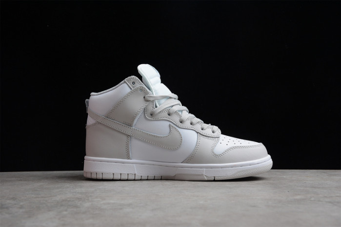 nike dunk high retro white vast grey （2021）dd1399-100