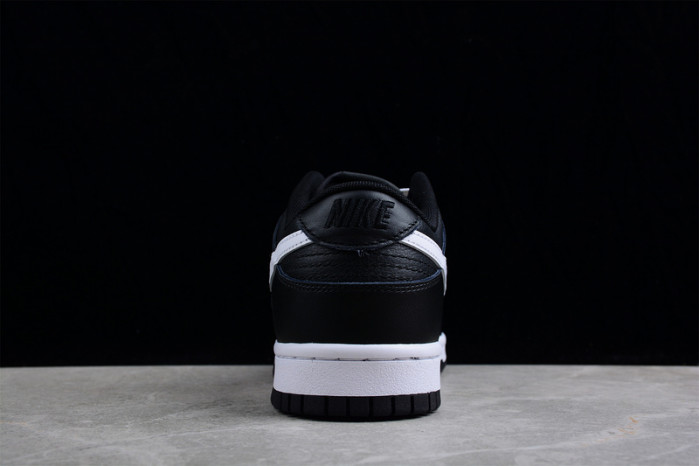 nike dunk low surF**es in black and white dj6188-002