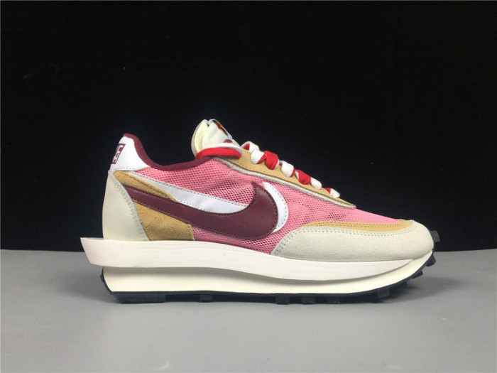 sacai x nike ldv waffle pink bv0073-500