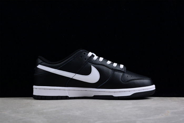 nike dunk low surF**es in black and white dj6188-002