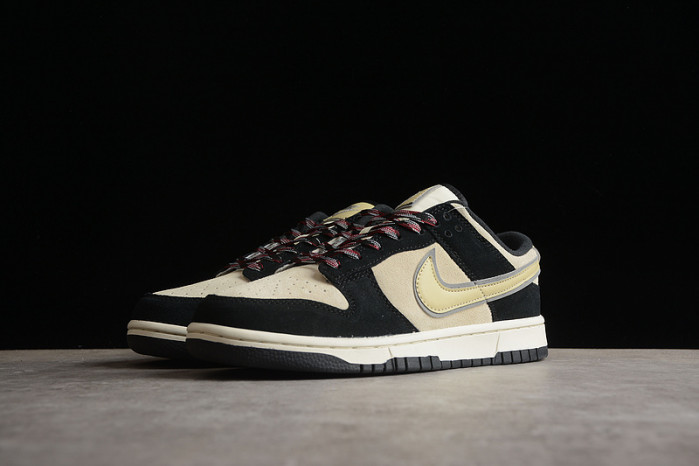 nike dunk low “black suede” dv3054-001