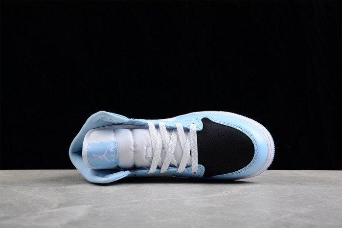 air jordan 1 mid “ice blue” 555112-401