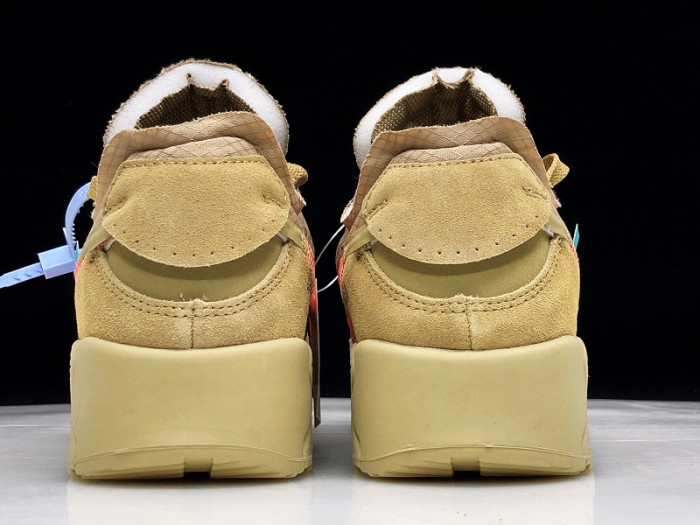 ow nike air max 90 desert ore aa7293-200