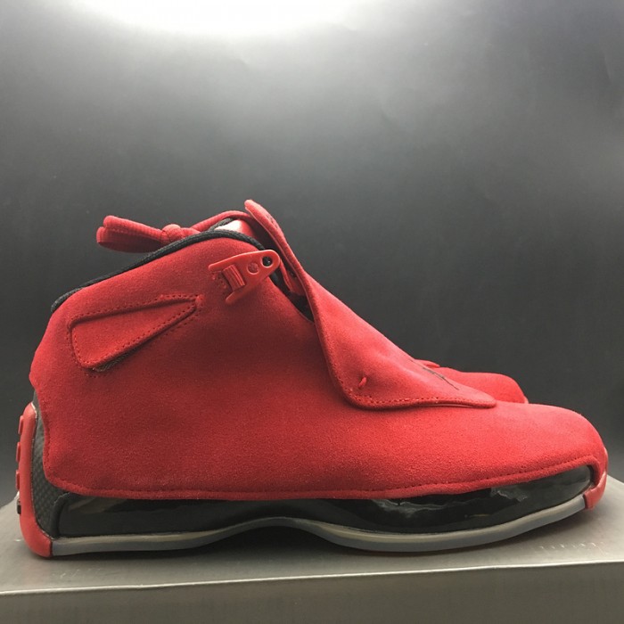 air jordan 18 red suede aa2494-106