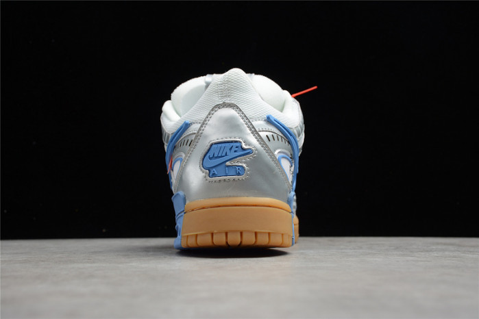 off-w x nike air rubber dunk “university blue” cu6015-100