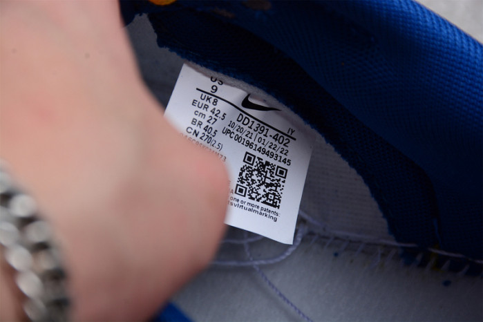 nike dunk low “ucla” dd1391-402