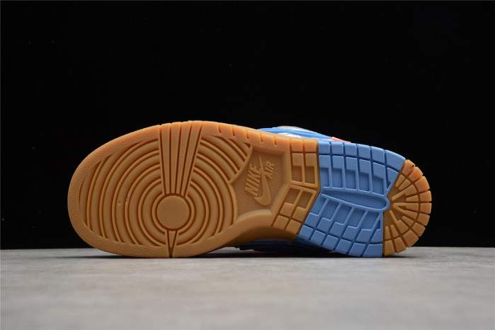 off-w x nike air rubber dunk “university blue” cu6015-100