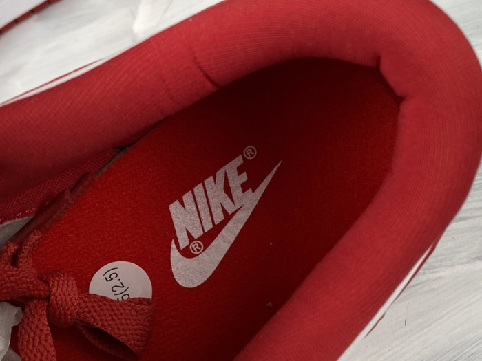 nike dunk low university red cu1727-100