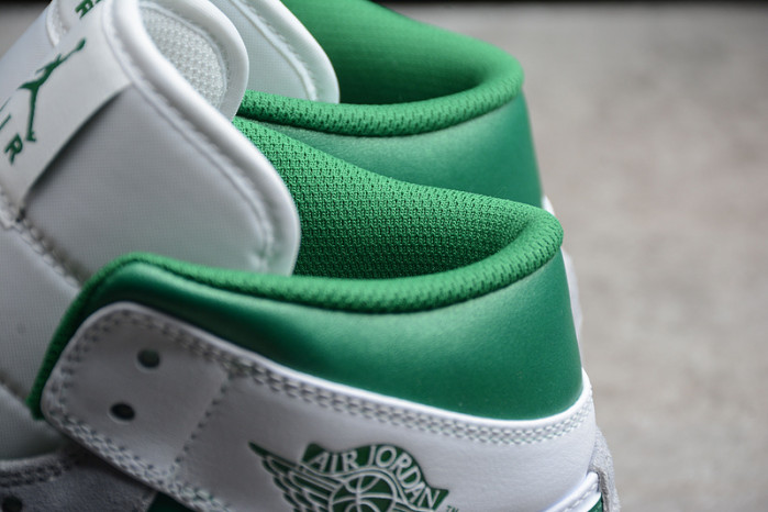 air jordan 1 mid grey green dc7294-103