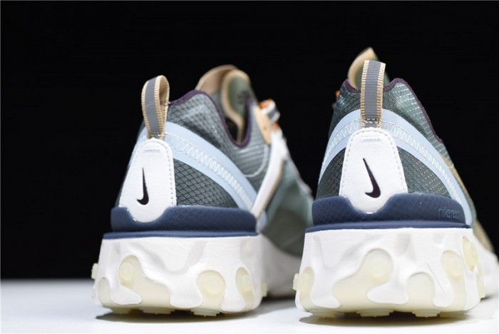 nike react element 87 undercover green mist bq2718-300
