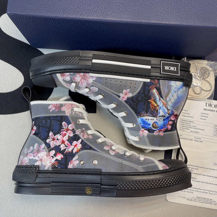 b23 oblique high top sneakers t00480h087