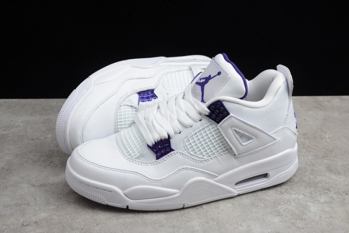 air jordan 4 retro white purple ct8527-115