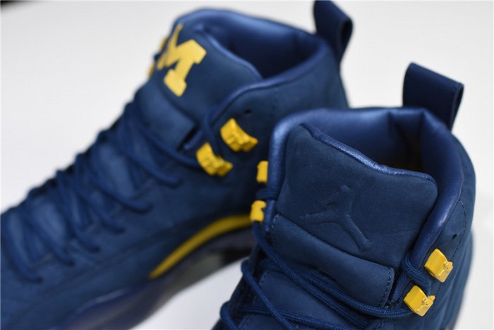 air jordan 12 michigan bq3180-407
