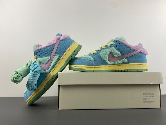 verdy x nike sb dunk low “visty” fn6040-400