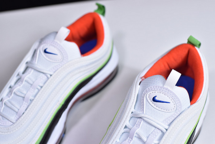 nike air max 97 "white royal green nebula" 921522-105