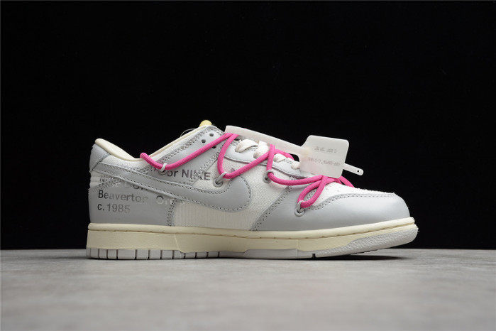 ow x nike dunk low “30 of 50” dm1602-122