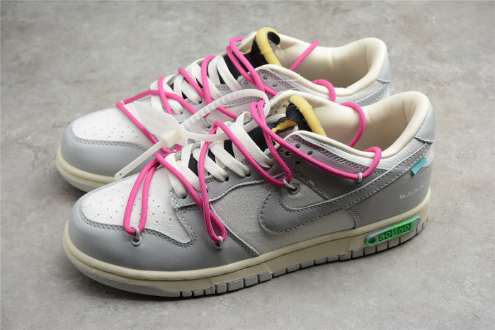 ow x nike dunk low “30 of 50” dm1602-122