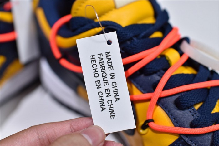 off-w x nike dunk low michigan ct0856-700