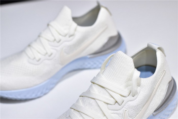 nike epic react flyknit 2 running shoe bq8927-100