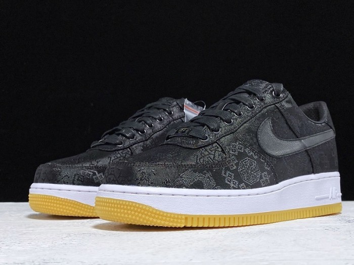 fragment clot nike air force 1 black cz3986-001