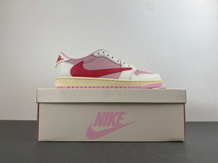 Air Jordan 1 Retro Low Travis Scott Shy Pink IQ7604-101