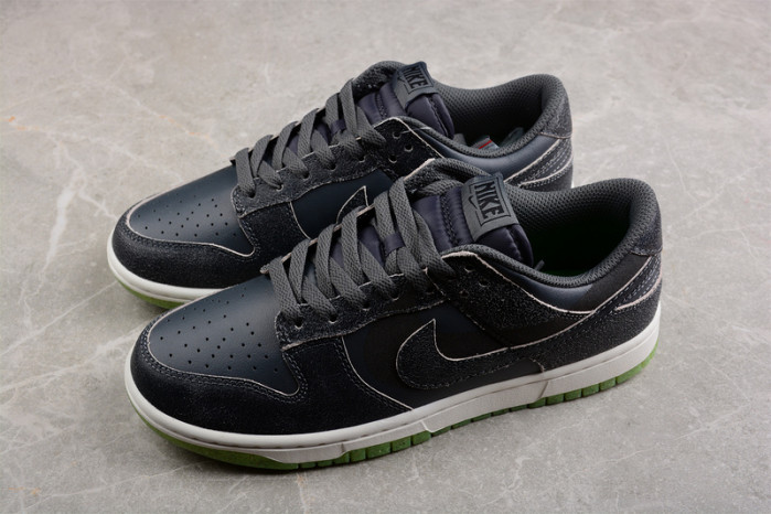NIKE DUNK LOW SWOOSH SHADOW IRON GREY DQ7681-001