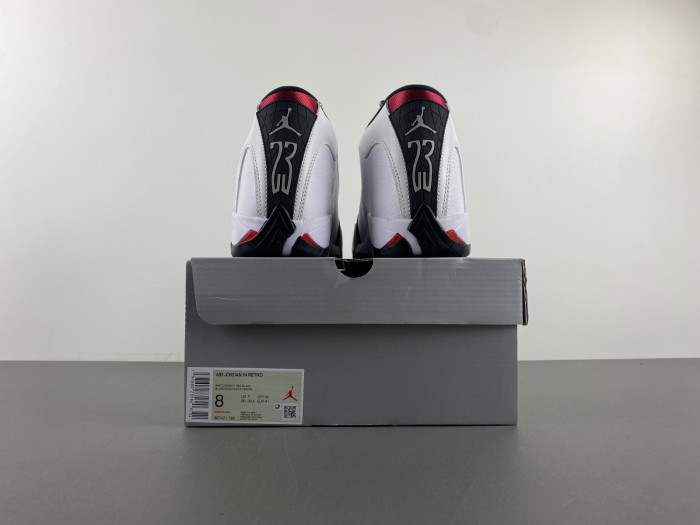 Air Jordan 14 “Black Toe” 487471-160