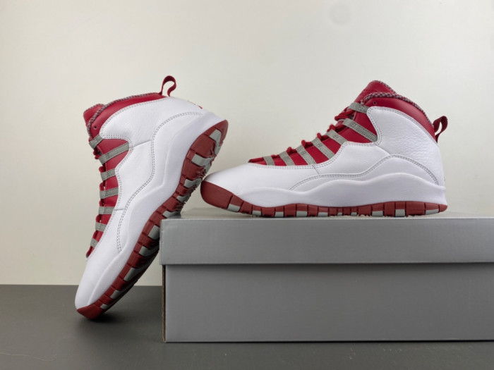 Air Jordan 10 Retro Red Steel 310805-161