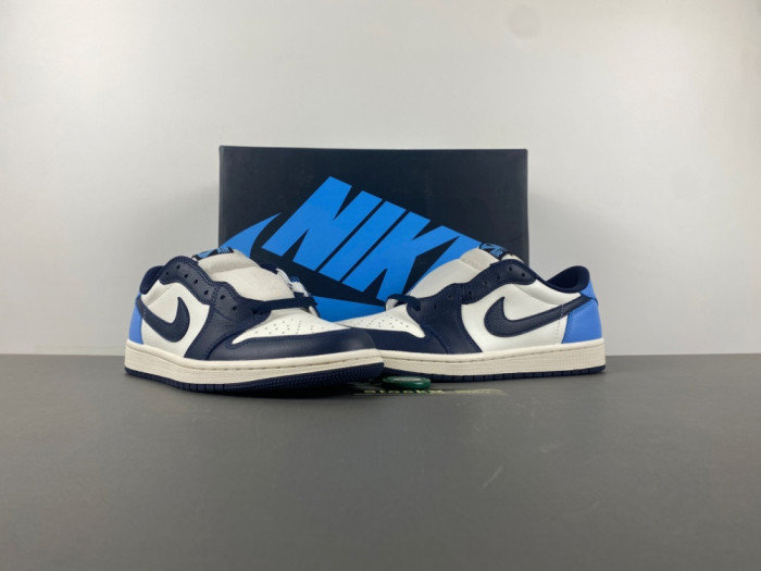 Air Jordan 1 Low OG Obsidian UNC CZ0790-400