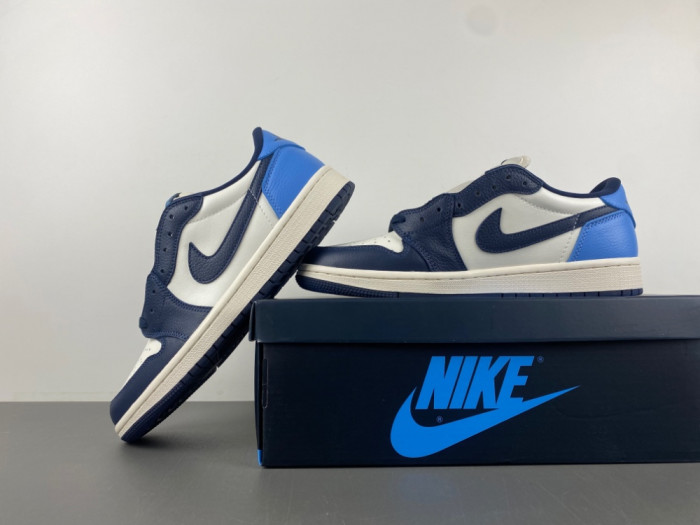 Air Jordan 1 Low OG Obsidian UNC CZ0790-400