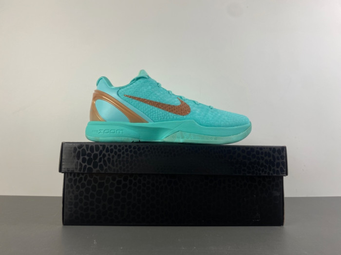 Nike Kobe 6 Protro Jalen Brunson Statue of Liberty IQ5774-300