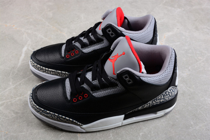 Air Jordan 3 “Black Cement” 2018 854262-001