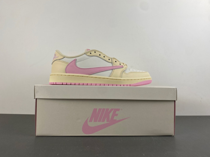 Air Jordan 1 Retro Low Travis Scott Shy Pink IQ7604-100