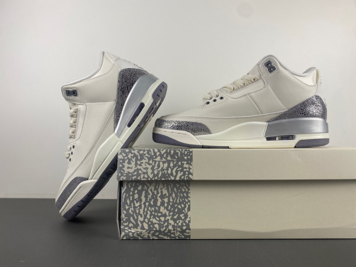 Air Jordan 3 Retro Sail Cement Grey CK9246-100